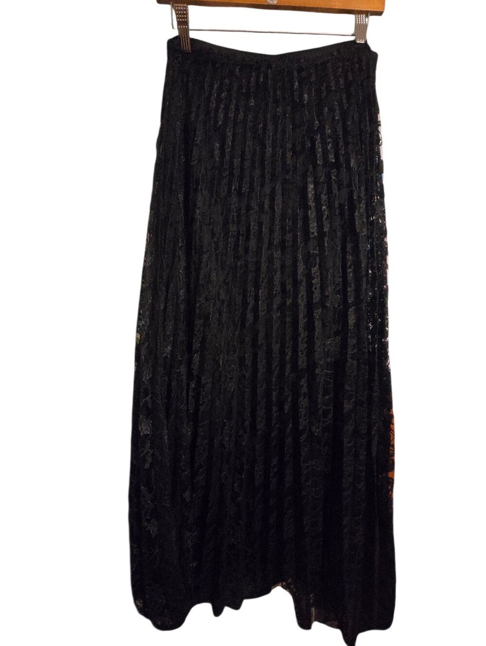 Vintage | Black Lace Skirt
